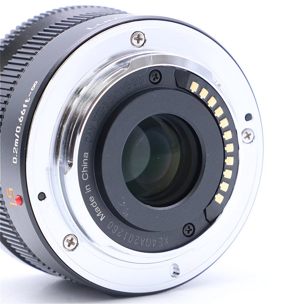  Panasonic Leica DG 15 mm F 1 7 ASPH ブラック H X 015 K 6506 レンズ(単焦点) カメラ