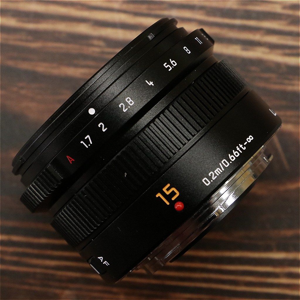 Panasonic Leica DG 15 mm F 1 7 ASPH ブラック H X 015 K 6506