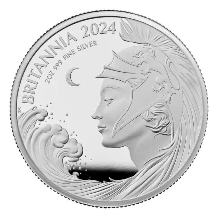 2024 イギリス ブリタニア £2 プルーフ銀貨 NGC PF70UC FR 2024 イギリス ブリタニア £2 プルーフ銀貨 NGC PF70UC FR 2024