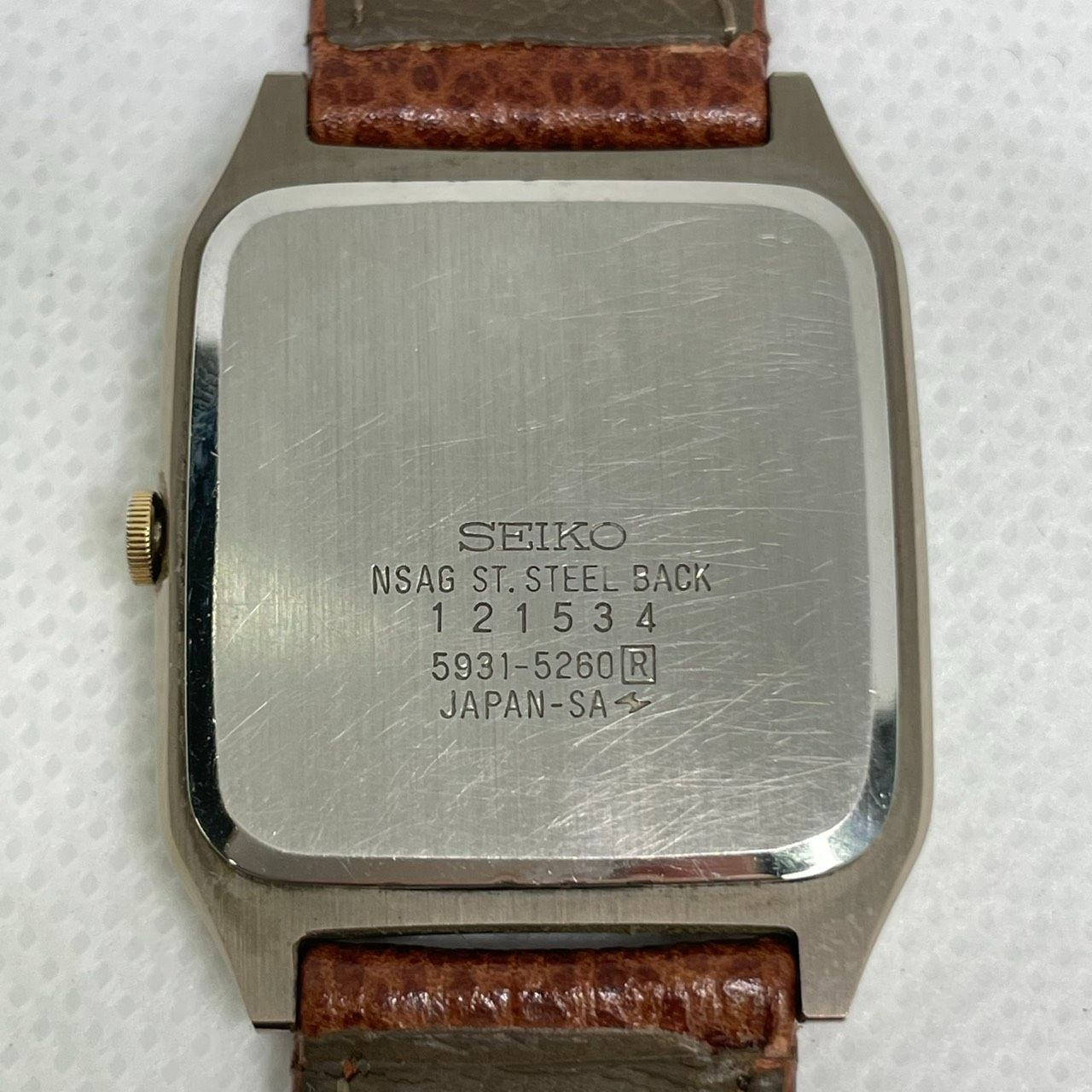  SEIKO セイコー ドルチェ DOLCE AGX 994 5931 5260 電池交換済み 稼働品 腕時計(クォーツ) 腕時計(アナログ)