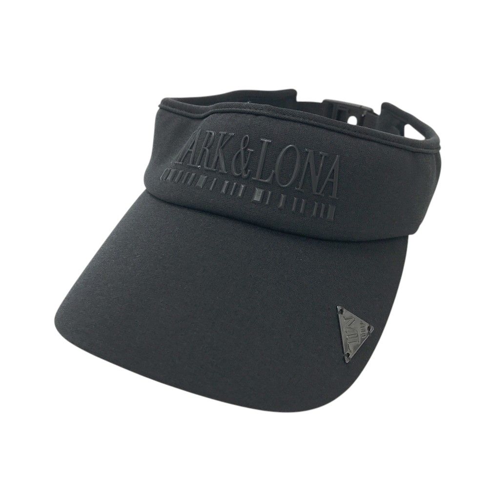 MARK-LONA マークアンドロナ サンバイザー ブラック系 240101559650 ゴルフウェア ストスト