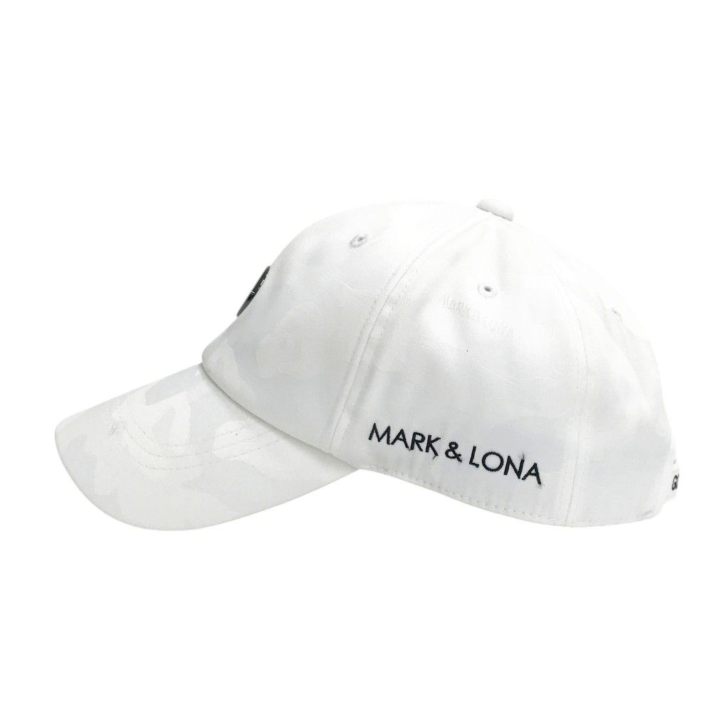 美品！MARK&LONA GOLF ゴルフキャップ　カモフラ　日本製　FREE マーク スポーツ 美品！MARK&LONA GOLF ゴルフキャップ カモフラ 日本