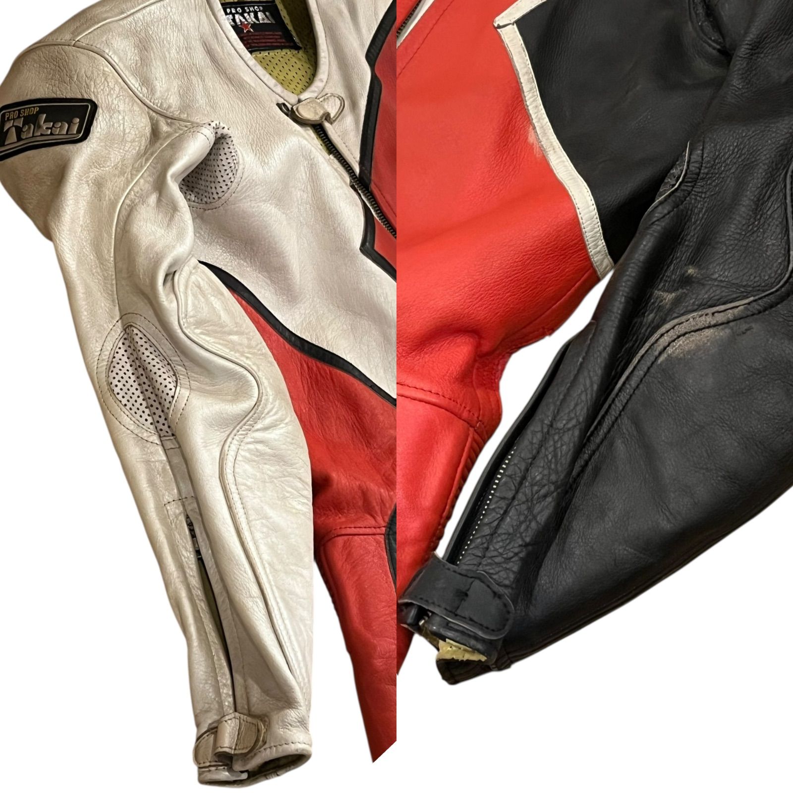 管2511-116】PRO SHOP TAKAI プロショップタカイ 本革レザーレーシング