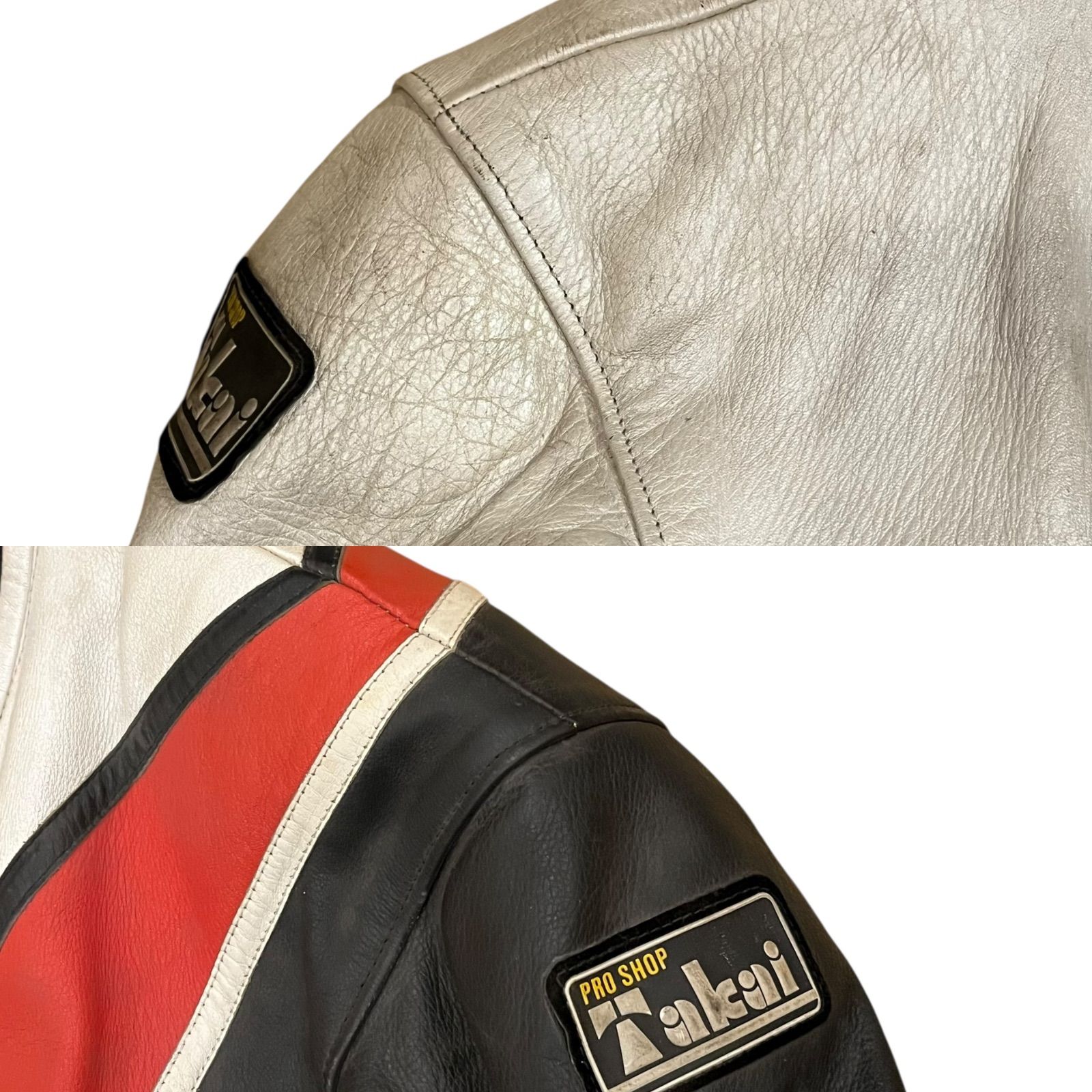 管2511-116】PRO SHOP TAKAI プロショップタカイ 本革レザーレーシング