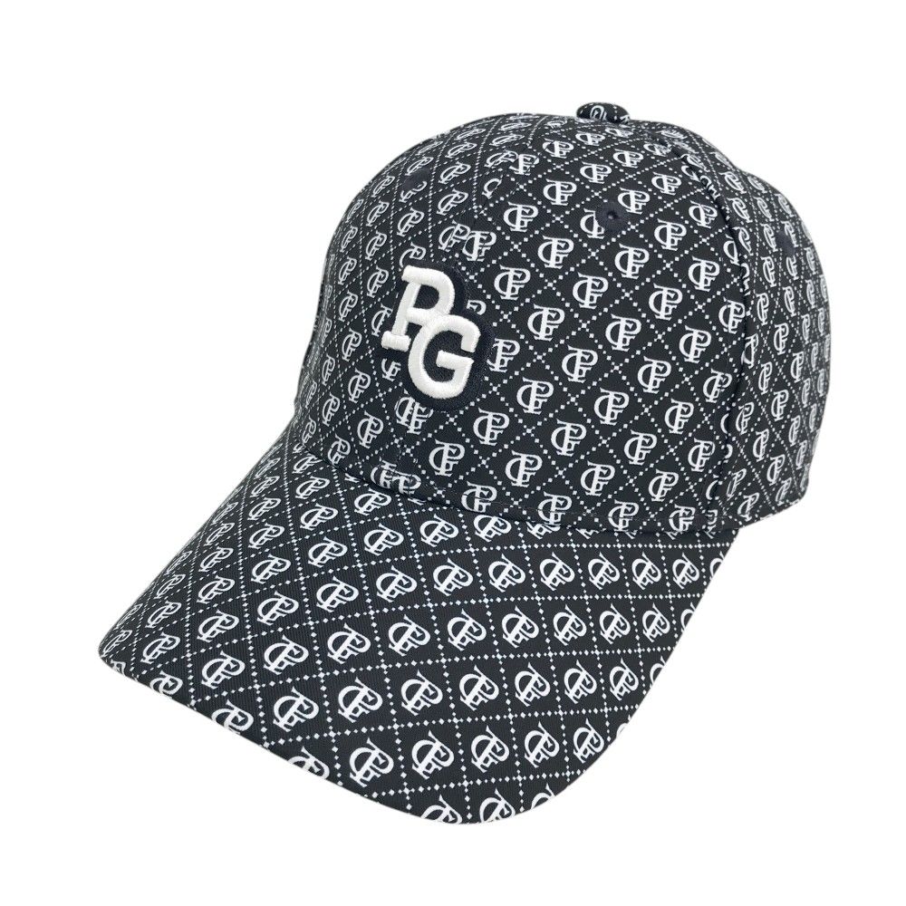 PEARLY GATES パーリーゲイツ モデル キャップ 総柄 ネイビー系 FR 240101562058 ゴルフウェア ストスト