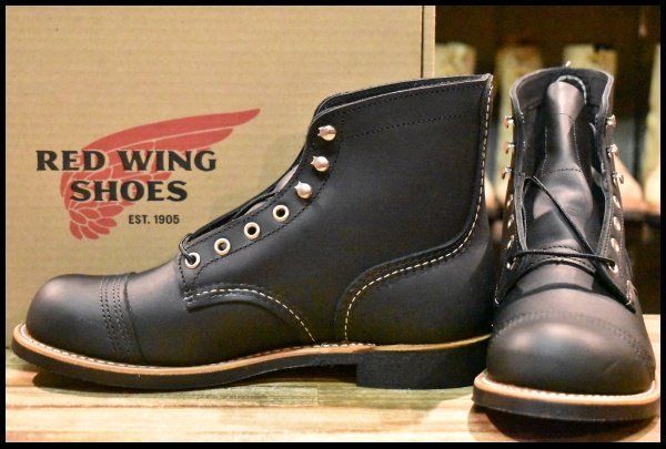 7D 23年 レッドウィング 8084 アイアンレンジャー ブラック ハーネス 黒 キャップドトゥ ブーツ redwing HOPESMORE GP222