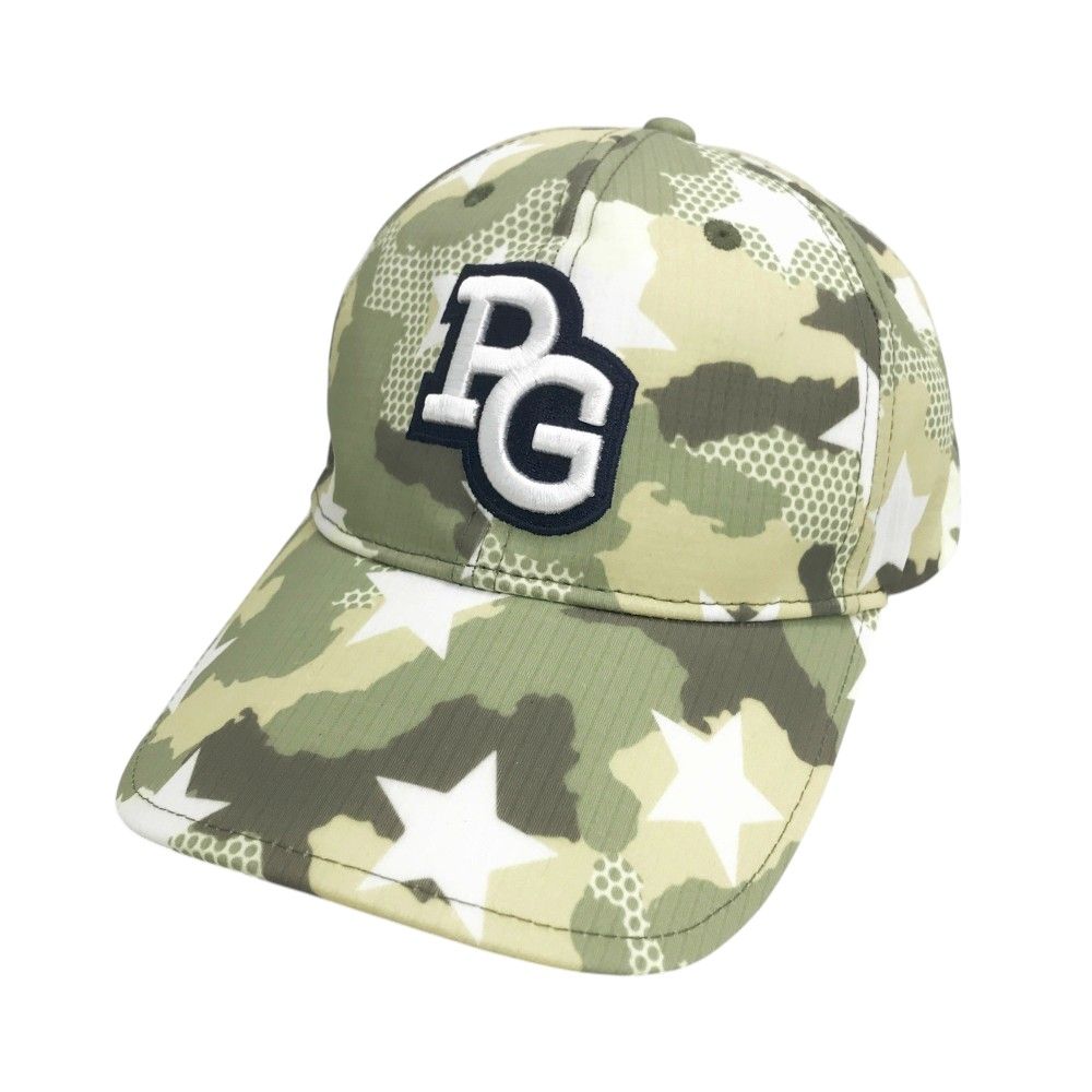 PEARLY GATES パーリーゲイツ キャップ カモフラ柄 カーキ系 FR