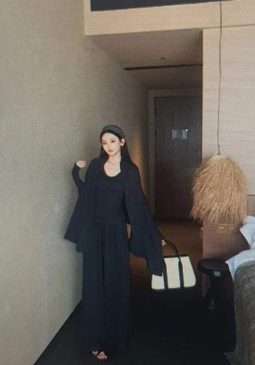 海外配送 長袖Tシャツ ワイドパンツ ショール 3ピーススーツ セット