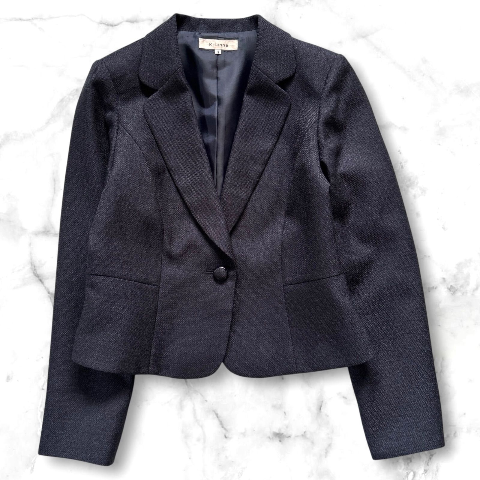 美品 東京ソワール Rifanne（リファンネ）高級感 9号 ミセス