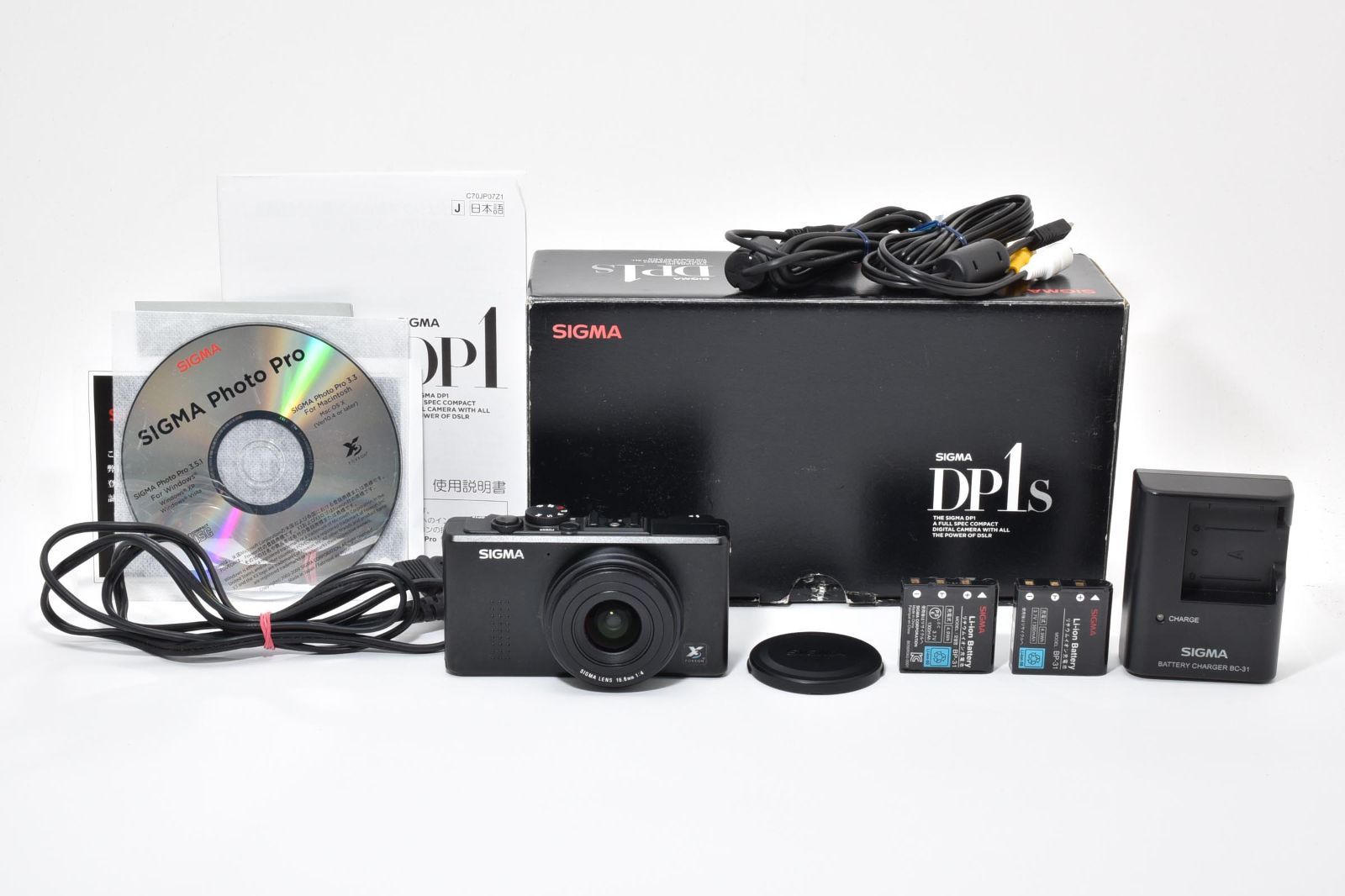 SIGMA シグマ DP1S 16.6mm F4 コンパクトデジタルカメラ 346