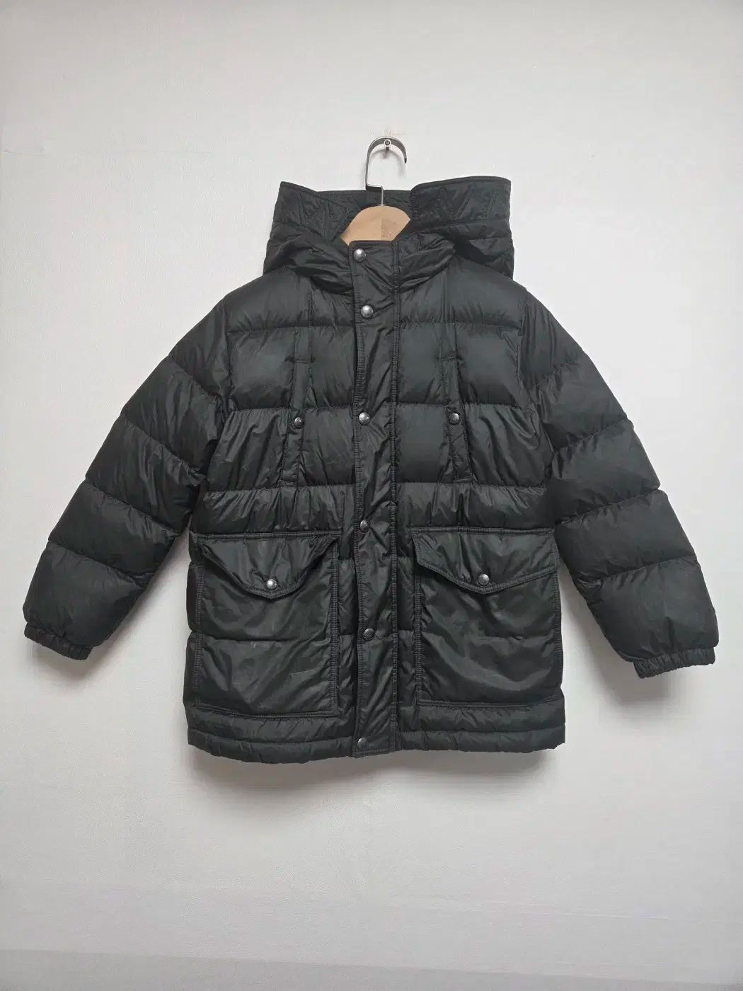 バーバリー キッズ 軽量 ダウン カーキ 10 Y