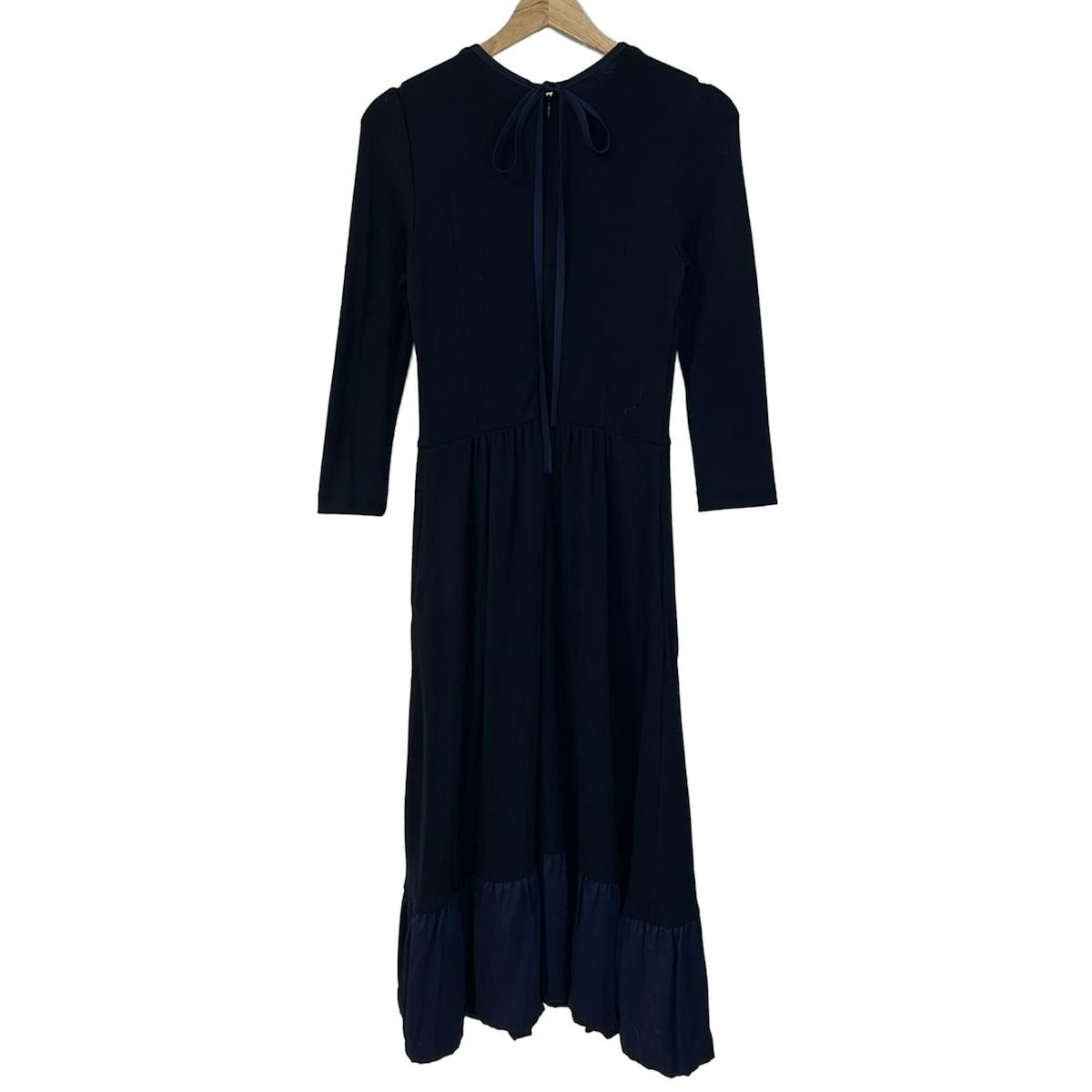 BORDERS at BALCONY ボーダーズアットバルコニー ワンピース サイズ38 M レディース - BD 2221 P-2 K-02 ネイビー 長袖 ロング