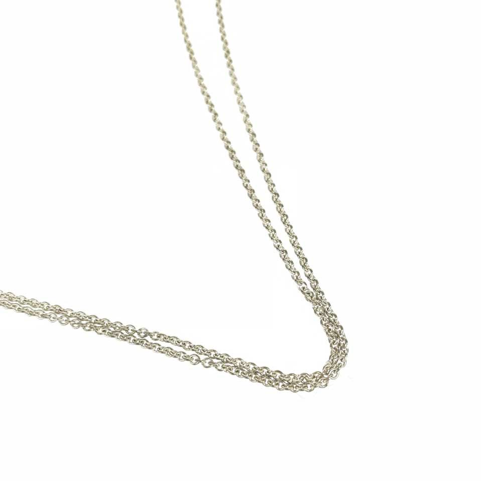 販売 TIFFANY&Co. ティファニー SVネックレス/オープンハート/ラージ