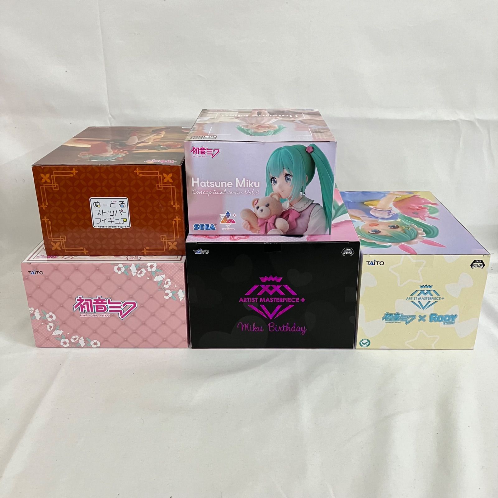 未開封 初音ミク フィギュア 5個セット SFJ225 c107 - メルカリ