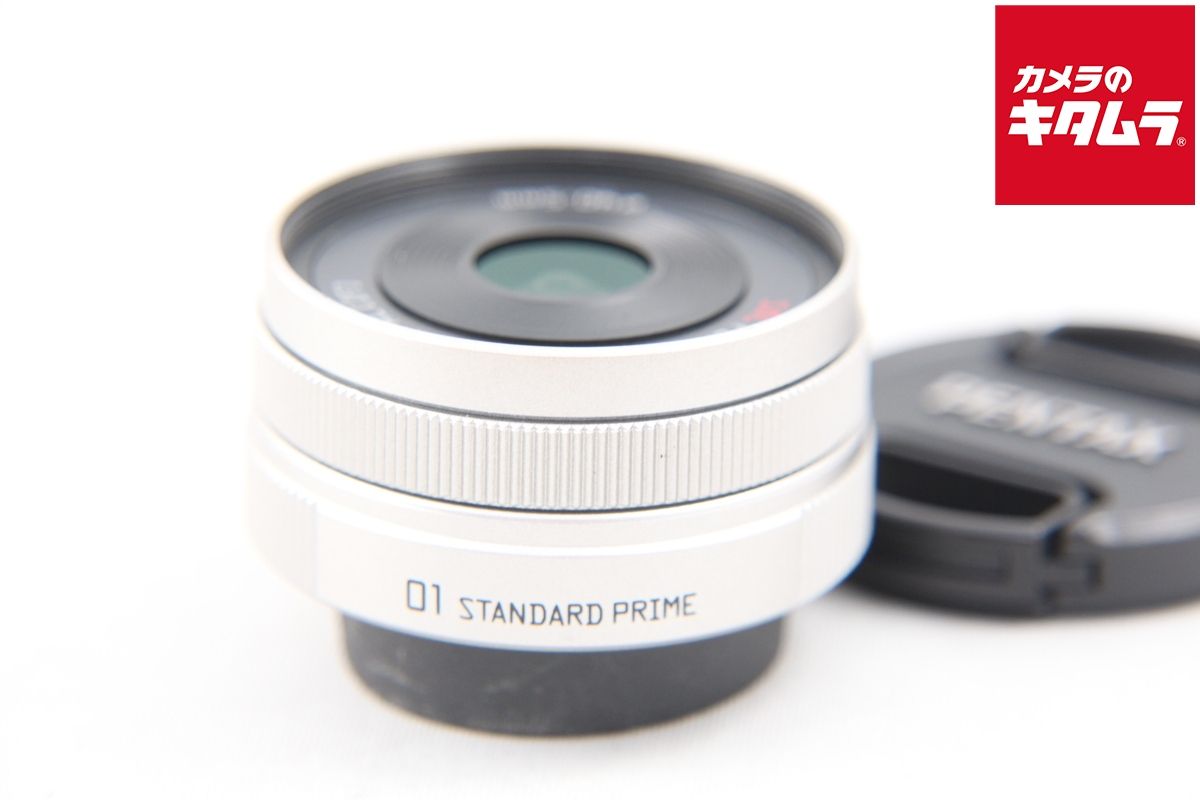並品 ペンタックス Q用 8.5mm F1.9 01 STANDARD PRIME ブライトシルバー
