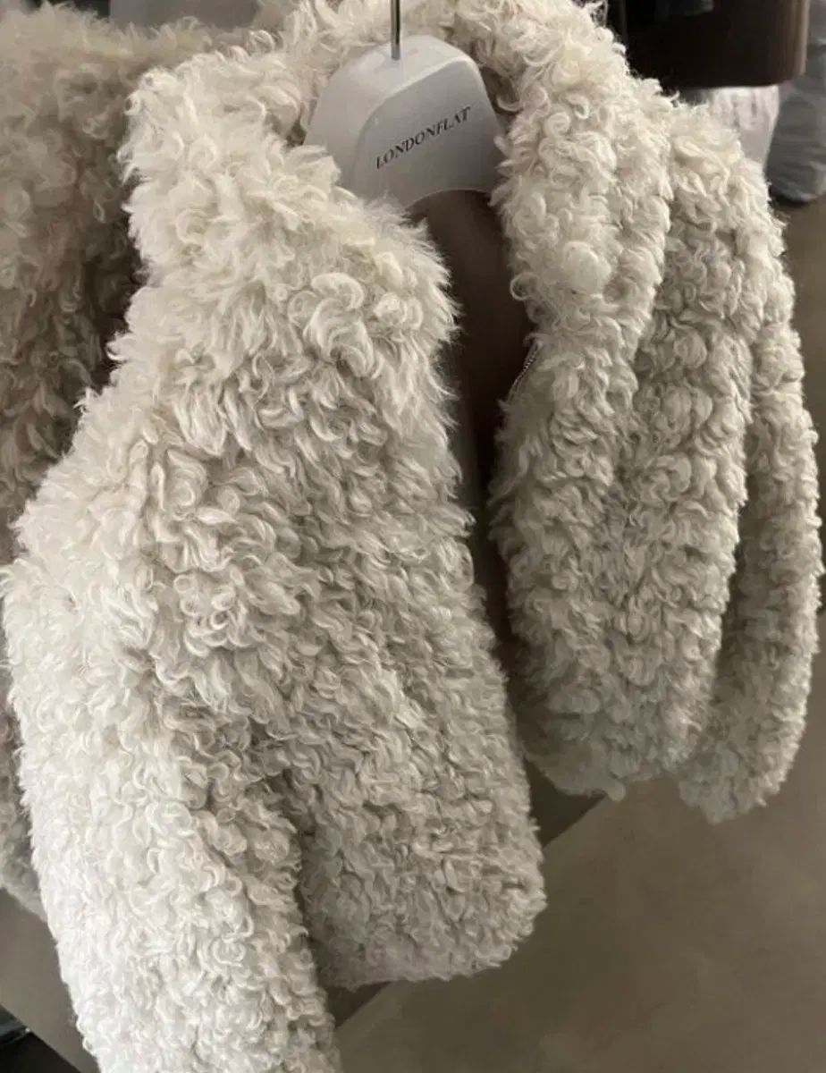 ロンドンフラット ウール ファージャケット