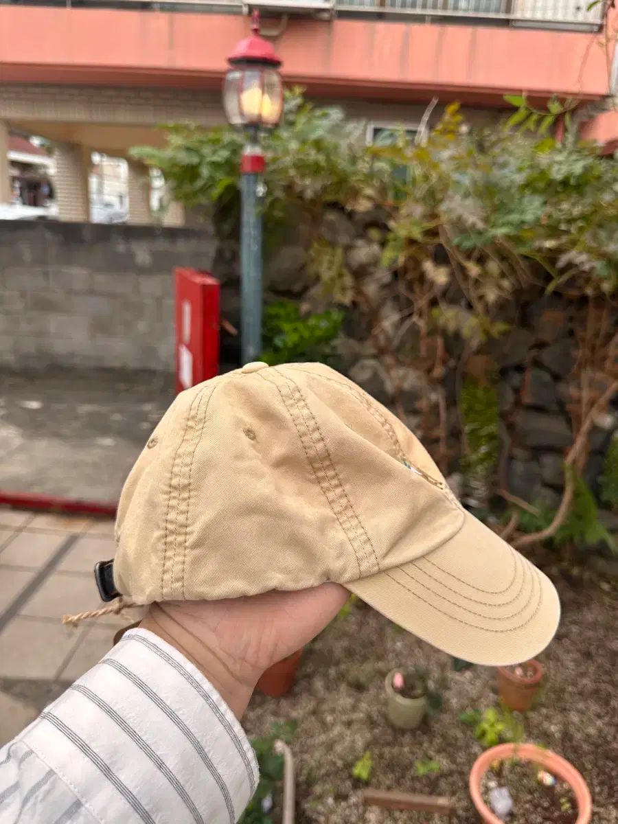 ポロラルフローレン ベイジ ベースボールキャップ 帽子