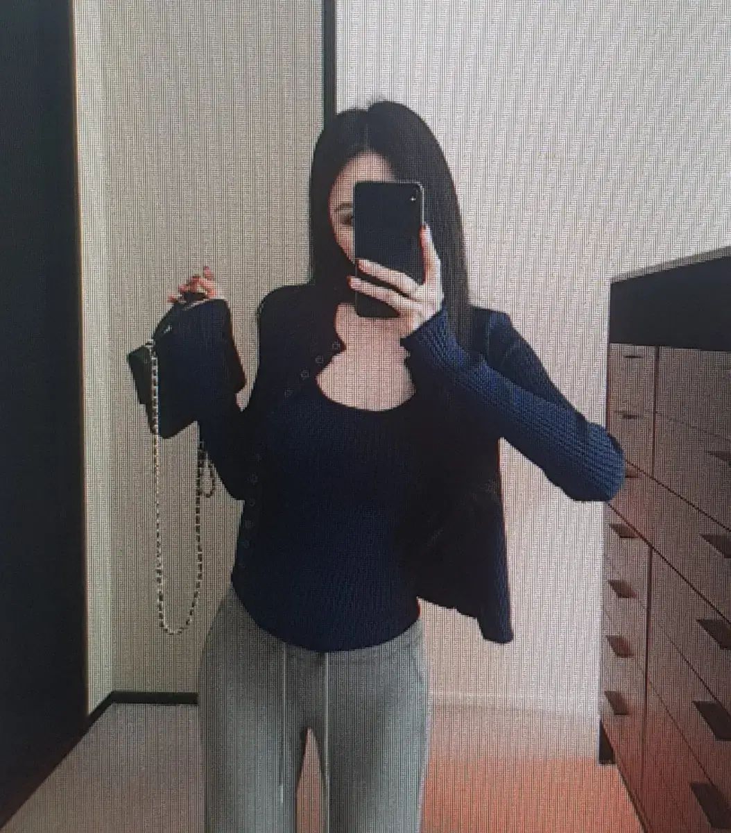 海外配送 ニットカーディガン セット ワイド パンツ セット