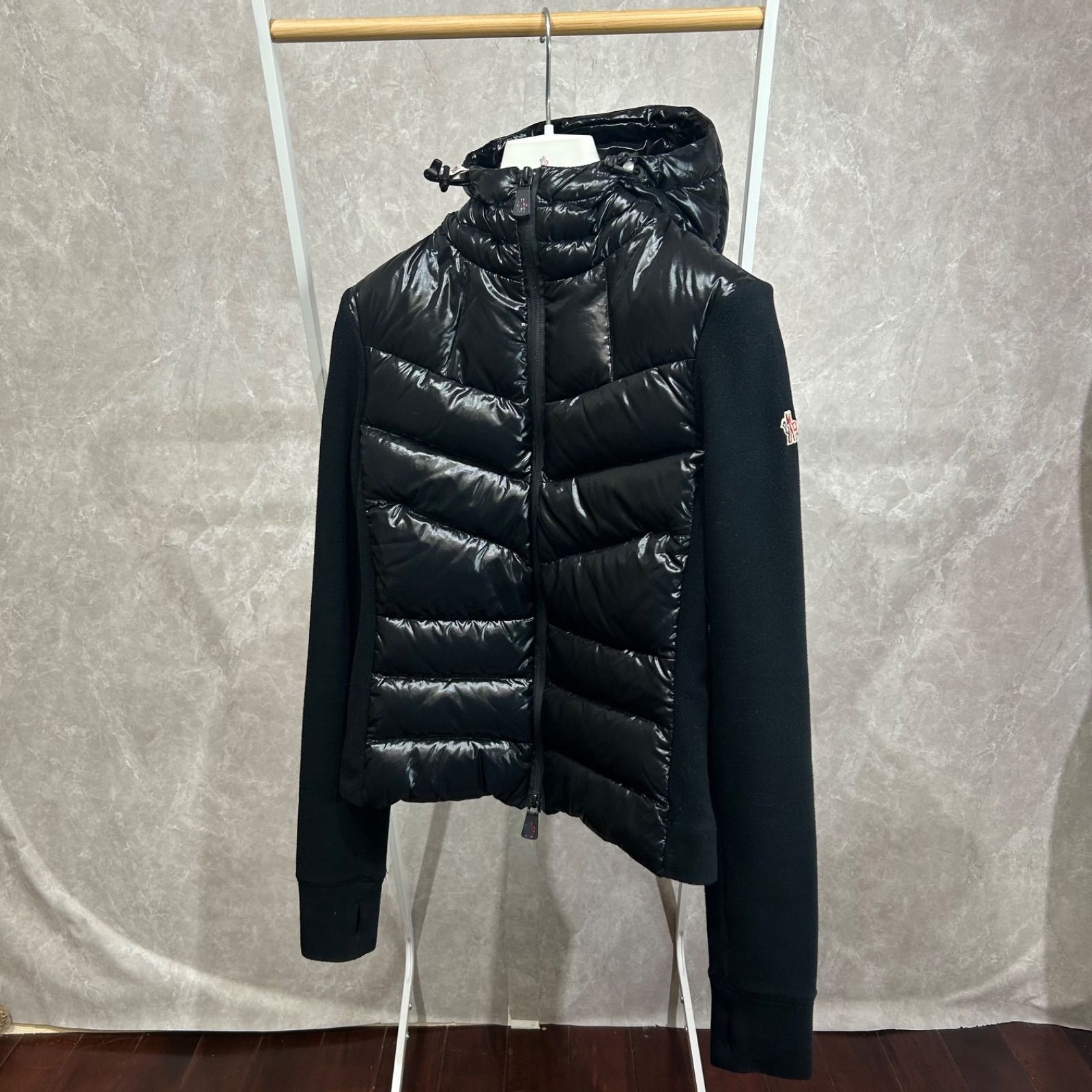 美品】 MONCLER モンクレールグルノーブル ハイブリッドダウン