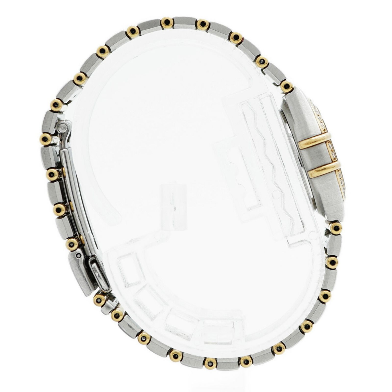 白文字盤腕時計 レディース