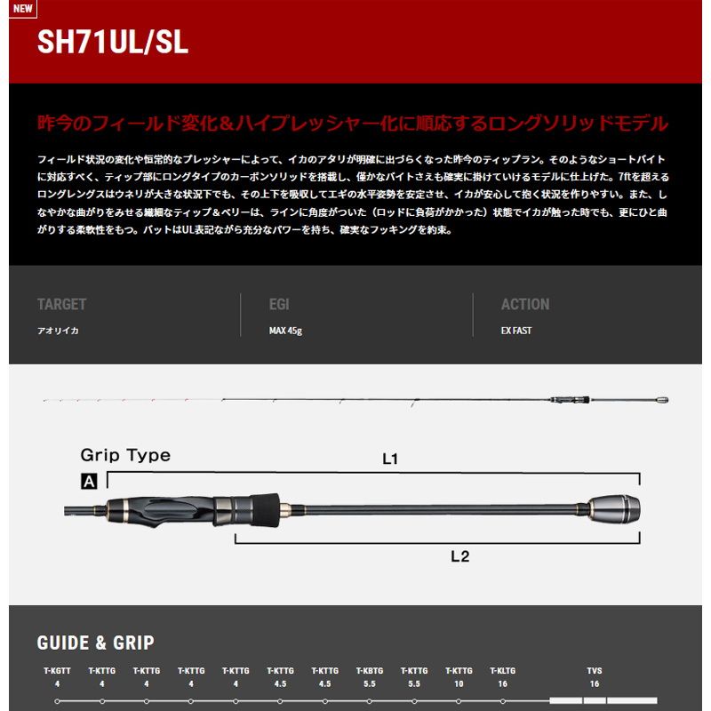 テイルウォーク tail walk Tipbang ティップバン TZ SH71UL SL スピニング 2ピース