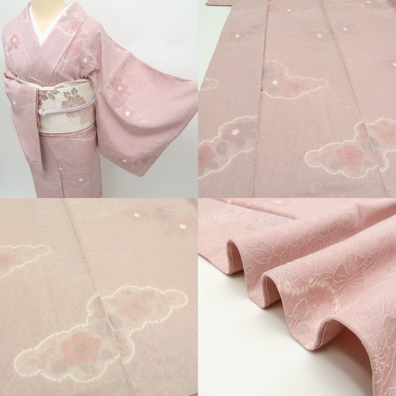 ゆかり✾ｍ2153＊新品 正絹 高級ちりめん 辻が花 手縫い仕立て 訪問着 ✾まめ藤✾m2351＊美品 正絹 辻が花 絞り 手縫い仕立て 小紋 - メルカリ