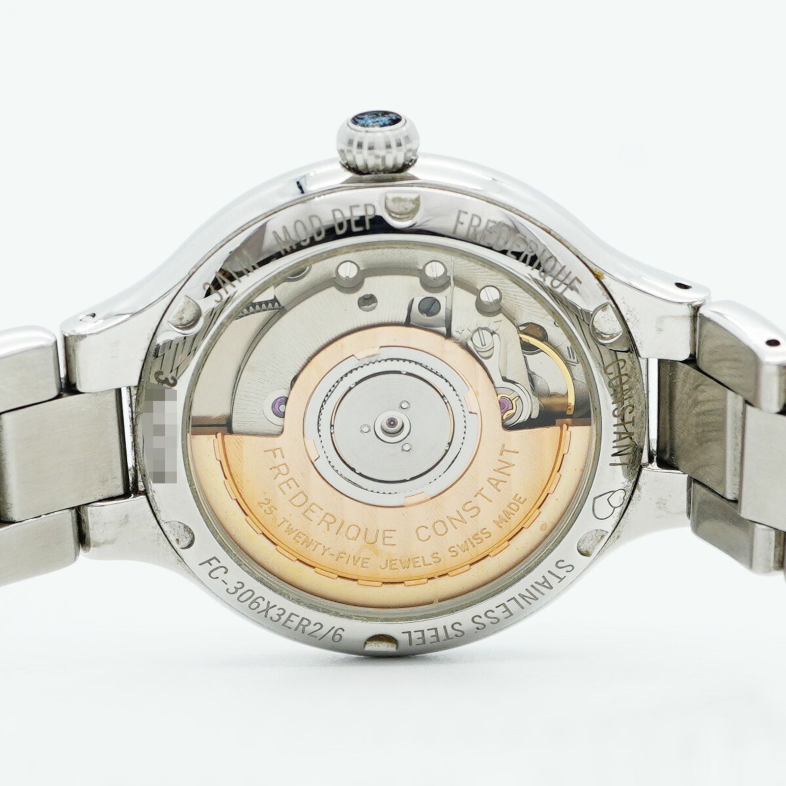 白文字盤腕時計 レディース