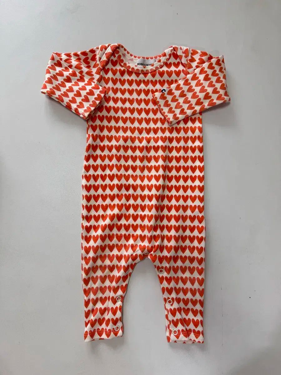 ボボショーズ ハートボディスーツ 6 12 m