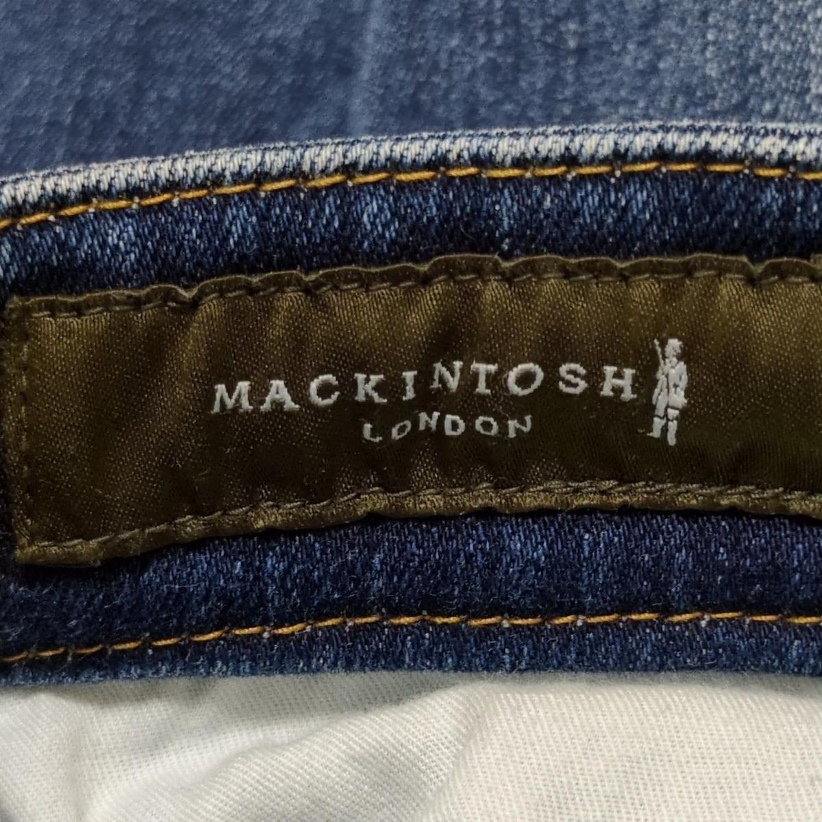  LONDON マッキントッシュロンドン ジーンズ サイズ40 M レディース - ネイビー フルレングス ストレートデニム デニム ジーンズ