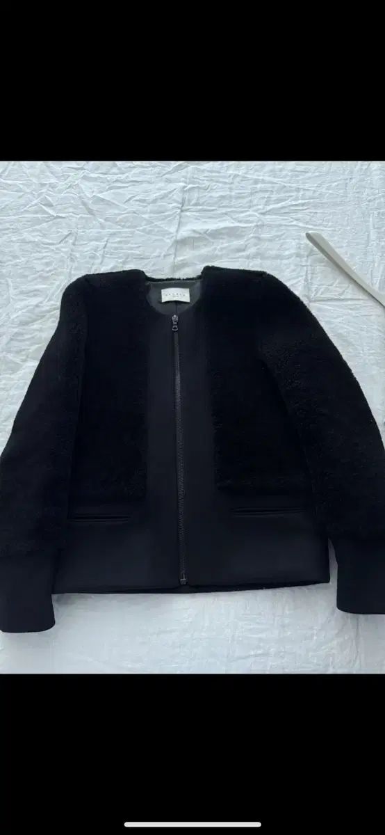 サンドロ Sandro ブラック ウール ジャケット