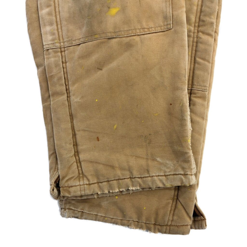 00年代 Carhartt カーハート ダック ダブルニー ビブオーバーオール