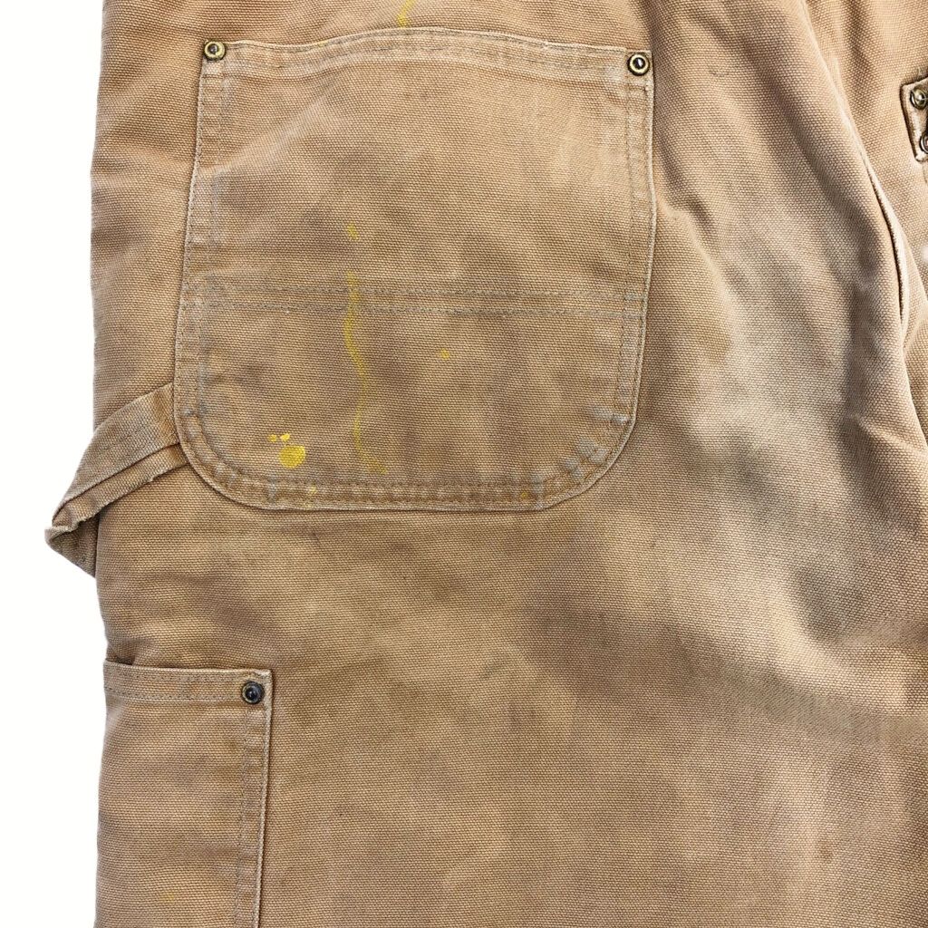 00年代 Carhartt カーハート ダック ダブルニー ビブオーバーオール