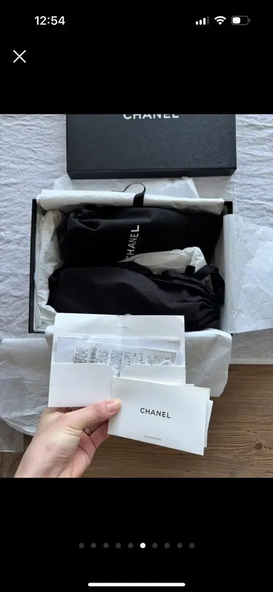  シャネル レッド ツイード バレリーナ フラット シューズ フラットシューズ バレエシューズ パンプス