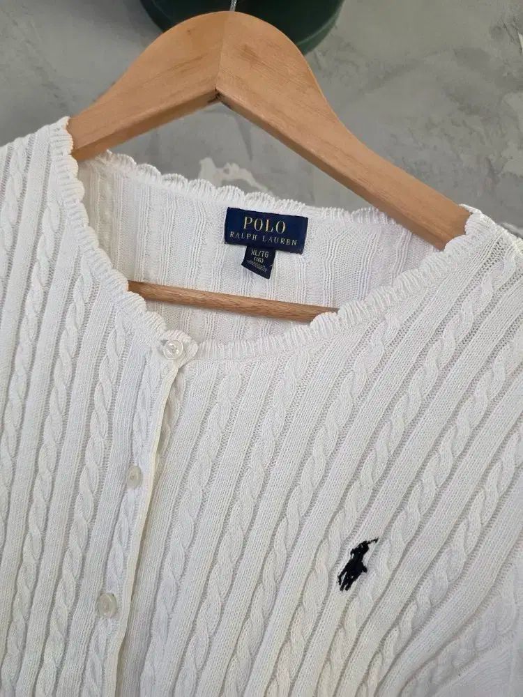 ポロ ラルフローレン ケーブル編み カーディガン サイズ XL 16