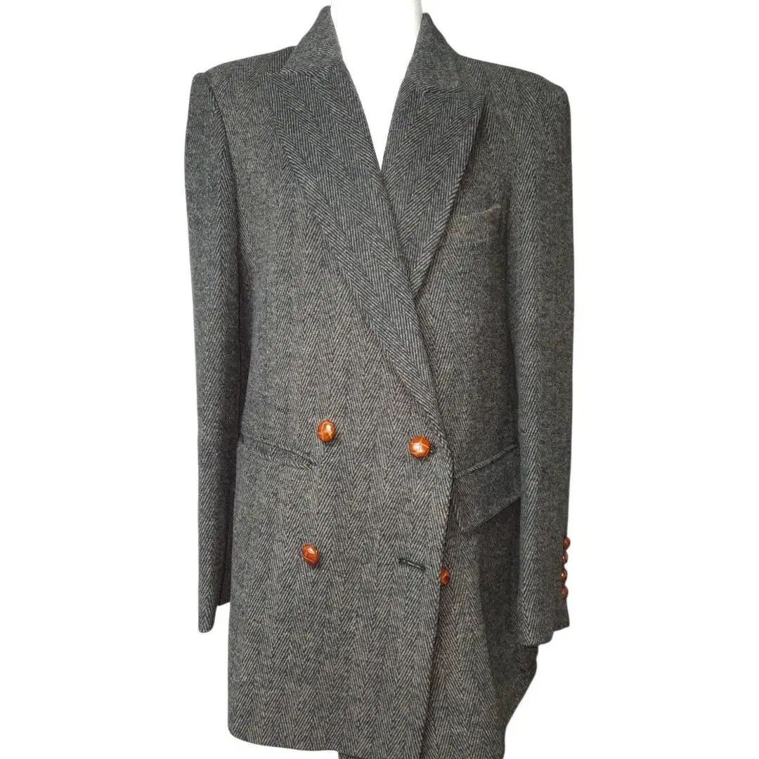 HAE146 ヘリンボーン ジャケット s