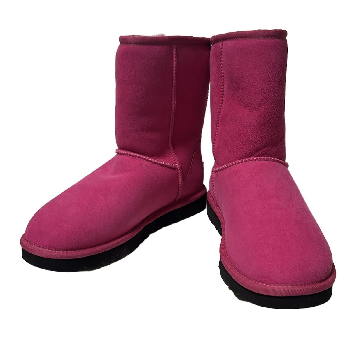 UGG アグ ブーツ 24 レディース クラシックショート 5825 ピンク ムートン