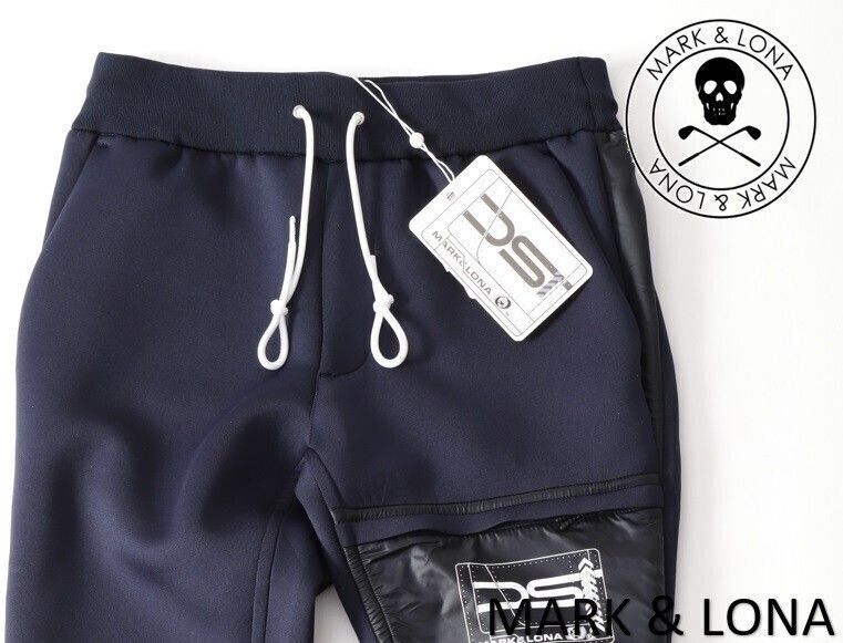 MARK-LONA マーク＆ロナ DST Motion Jogger Pants DSTモーションジョガーパンツ L 48 MVM-4 A-AT 01 ネイビー紺