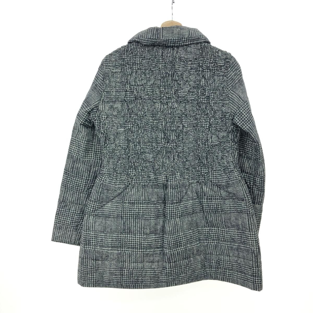 YUKI TORII ユキトリイ 中綿デザインコート サイズ:L プリーツ加工 総  