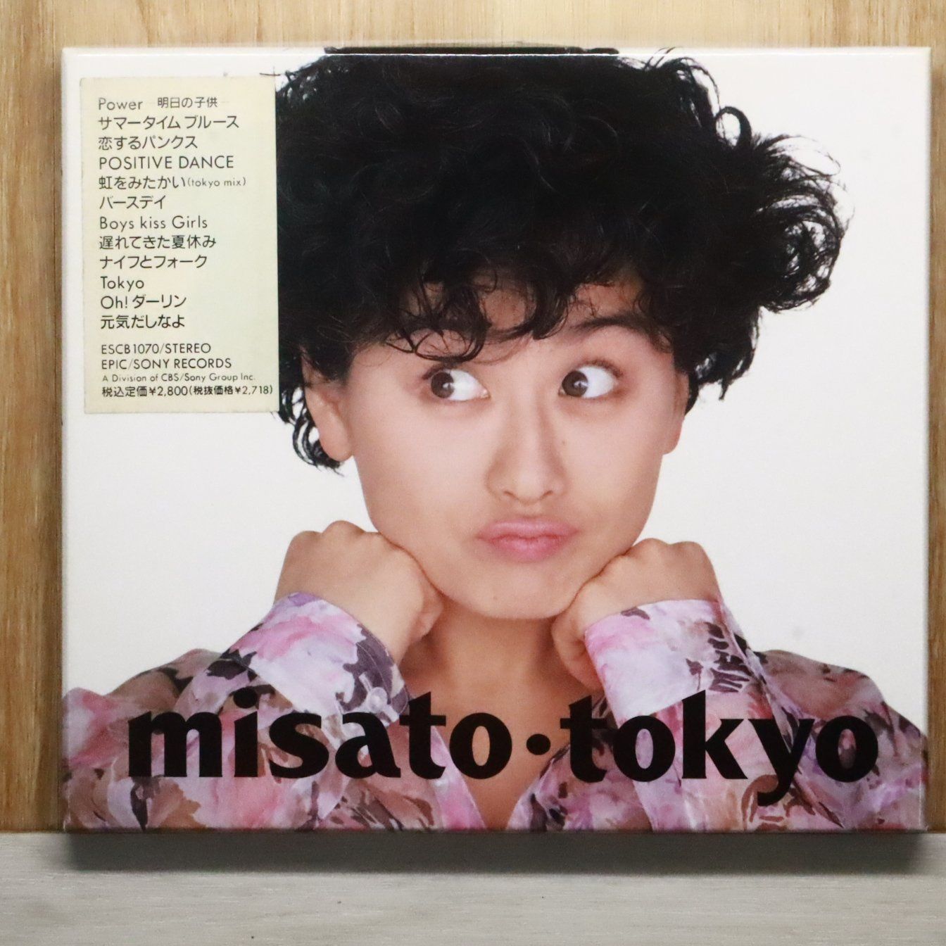 国内盤CD☆渡辺美里/MISATO WATANABE□ tokyo 【ESCB1070