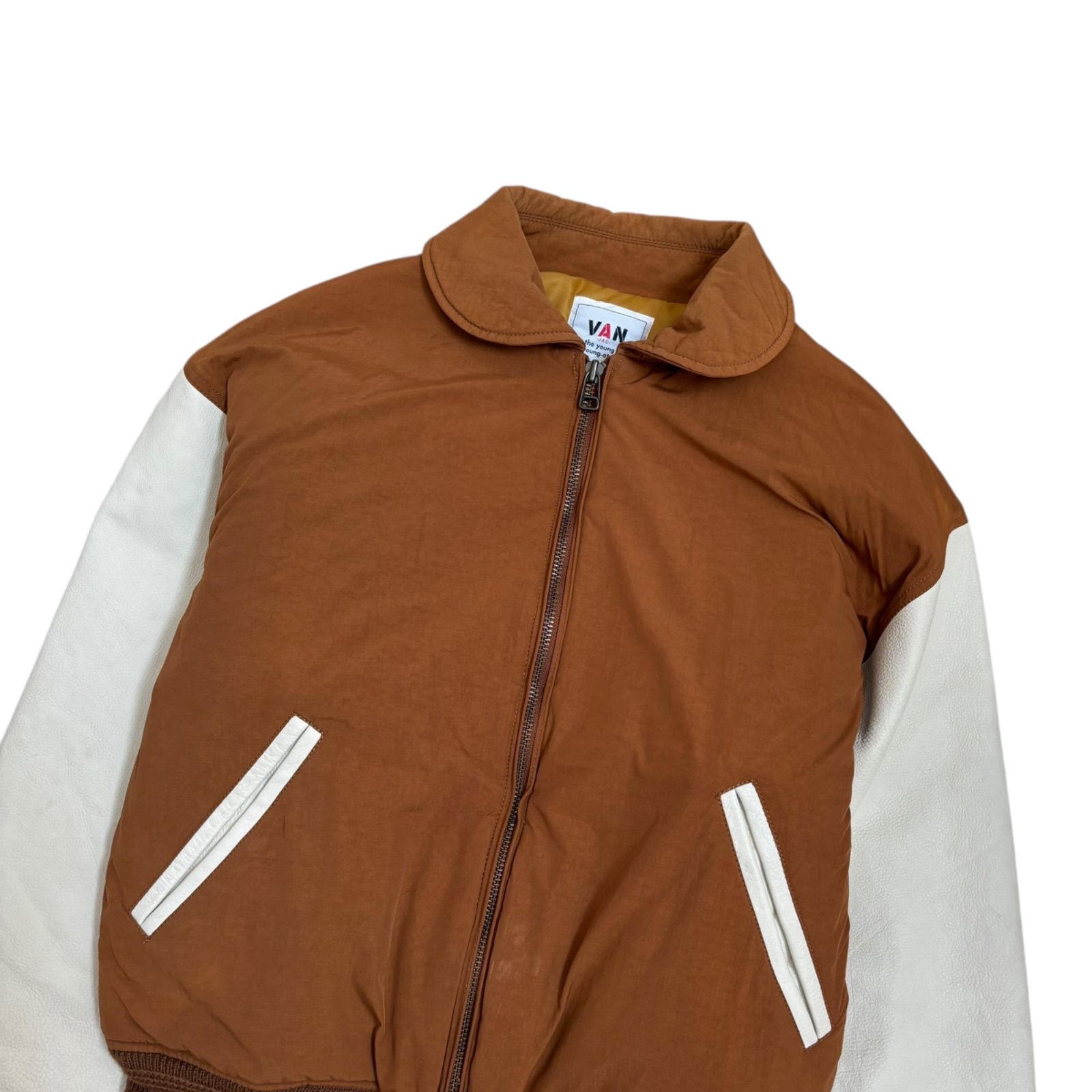 美品 希少品 VAN JAC スタジャン ジャケット Ｌ VAN / VAN JAC】希少 VAN JACKET スタジャン L - メルカリ
