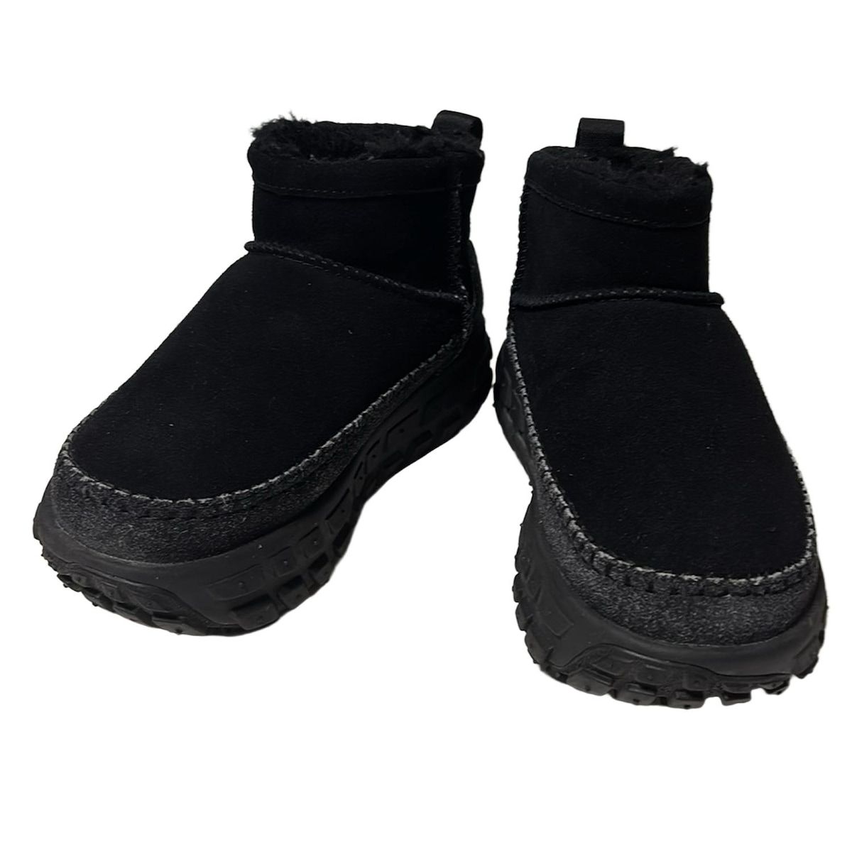 UGG アグ ショートブーツ 23 ユニセックス ベンチャーデイズ ウルトラ ミニ 1158200 黒