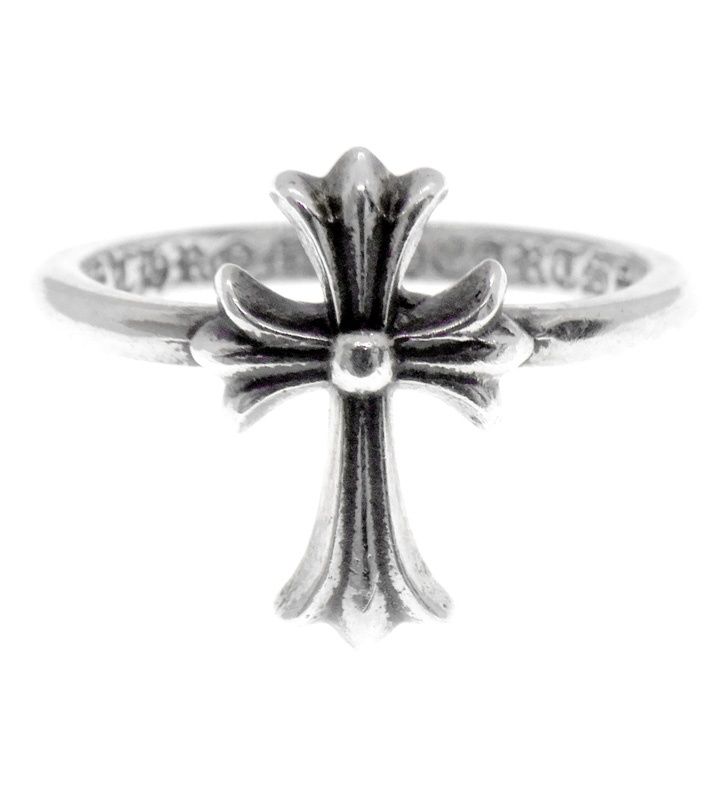 クロムハーツ CHROME HEARTS BUBBLGM CH CRS バブルガム CHクロス シルバー リング 45471