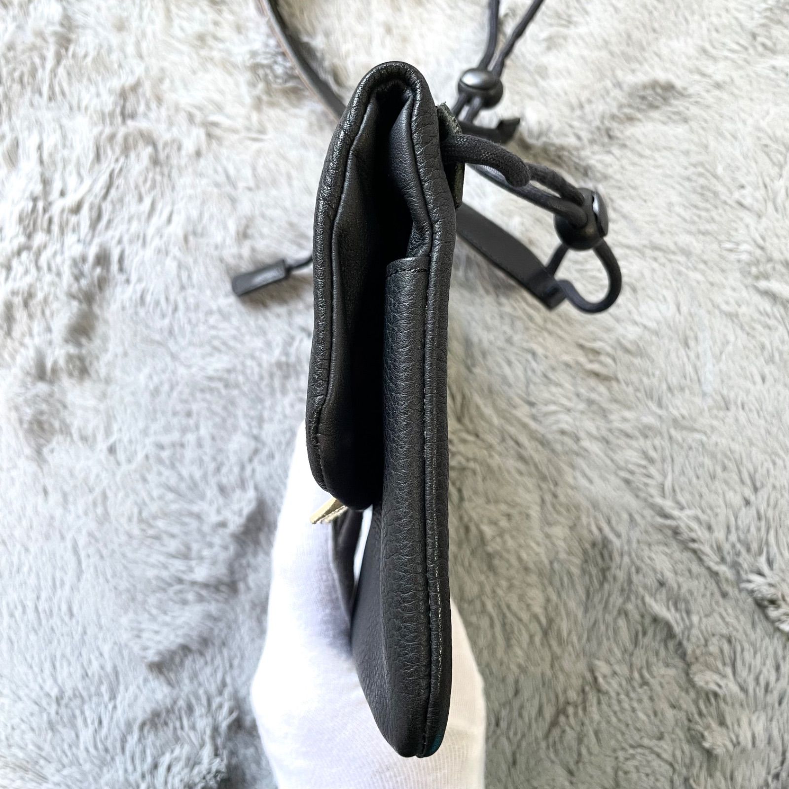  Romance Station 恐竜ガオガオサコッシュ ショルダーバッグ レザー シボ革 ロマンスステーション サコッシュ ショルダーバッグ