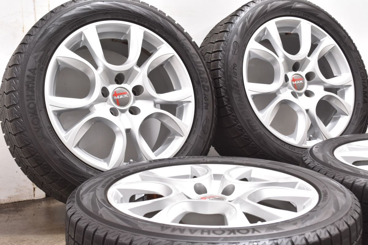 バリ溝 iG 70付 MAK トリノ 17 in 7 5 J 41 PCD 110 ヨコハマ アイスガード 225 50 R アルファロメオ ジュリア ブレラ スパイダー TORINO