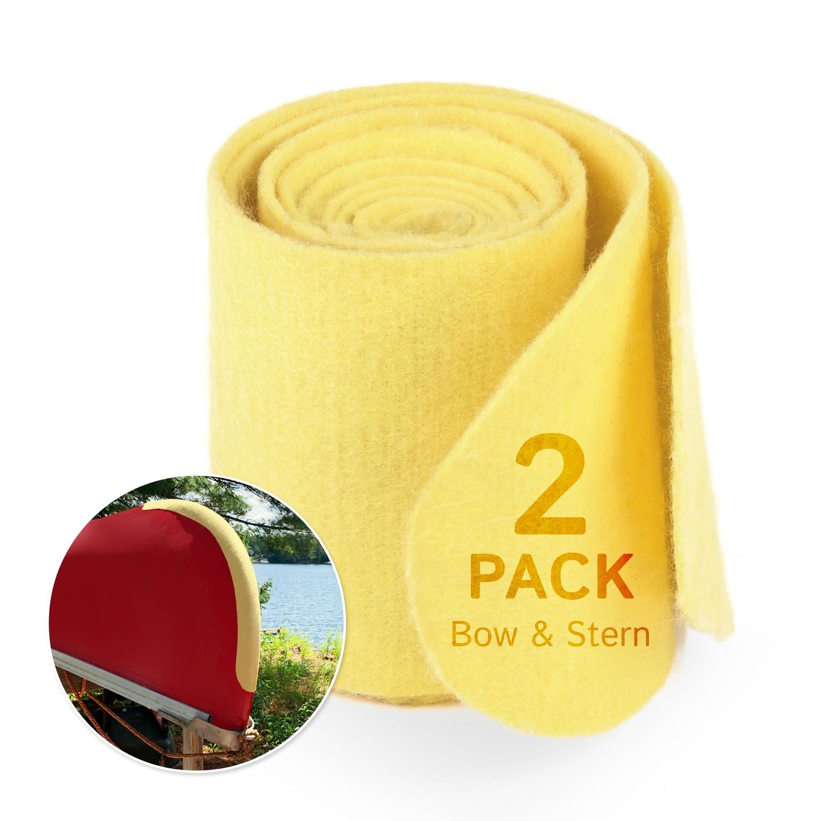 ケブラーフェルトスキッドプレート カット済み 幅2.5-4インチ x 長さ30インチ - 2枚