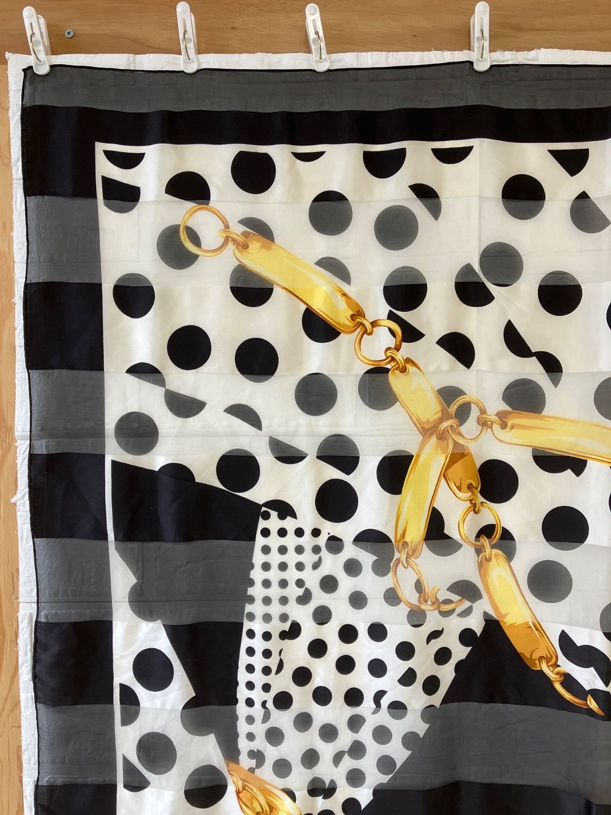 Christian Dior クリスチャンディオール 大判スカーフ 総柄 マルチ 4928