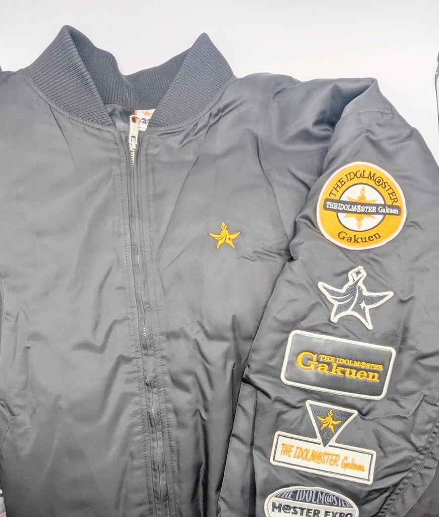 公式MA-1ジャケット THE IDOLM STER M STEREXPO 学園アイドルマスターver. Mサイズ
