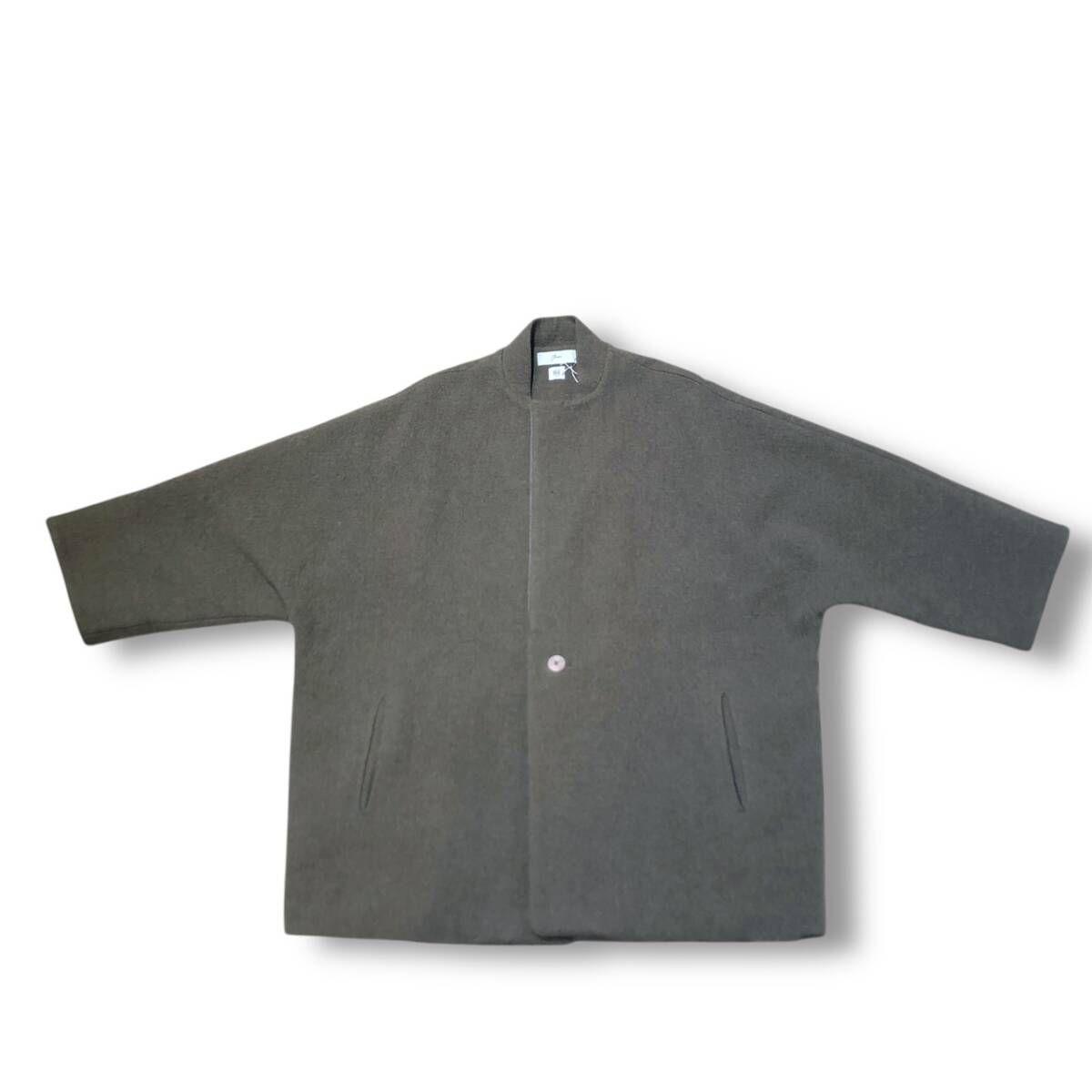 21aw AMACHI コート 009B サイズ 5 カーキ アマチ