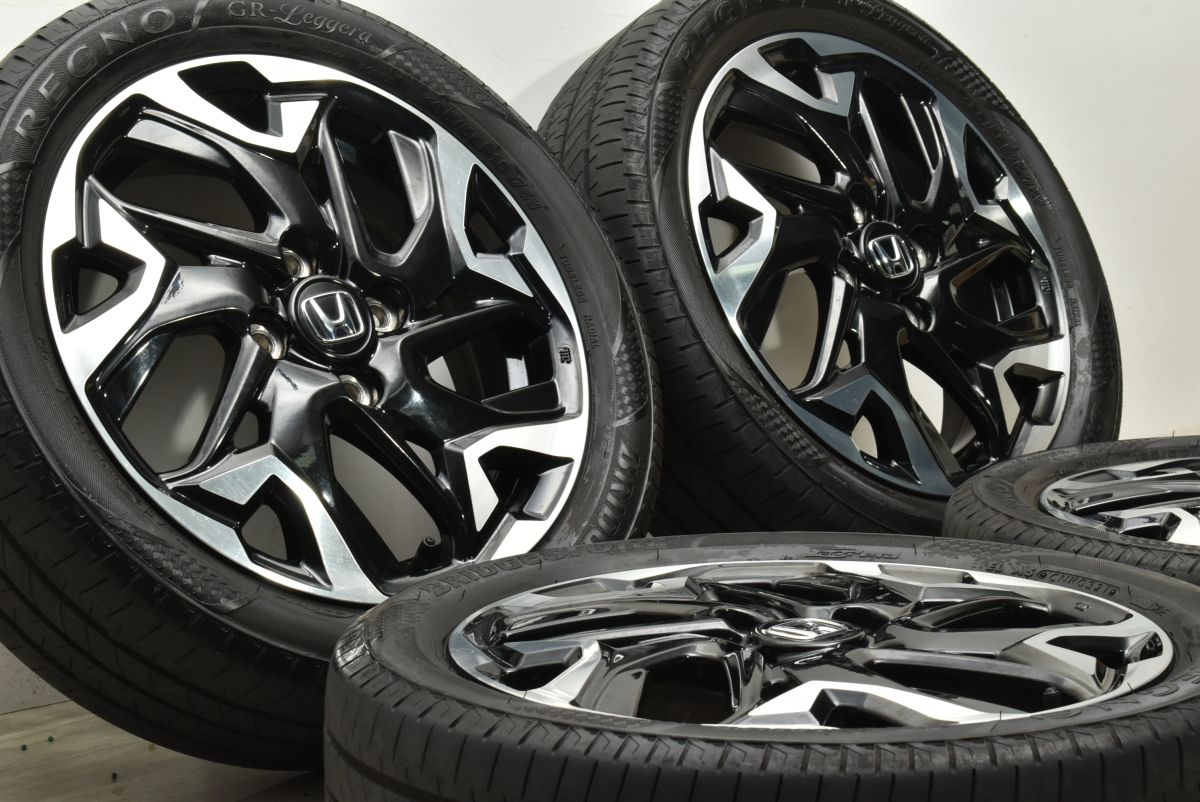 程度良好 ホンダ JF 3 N BOX カスタム ターボ 15 in 4 5 J 45 PCD 100 ブリヂストン レグノGR LEGGERA 165 55 R WGN ONE 流用