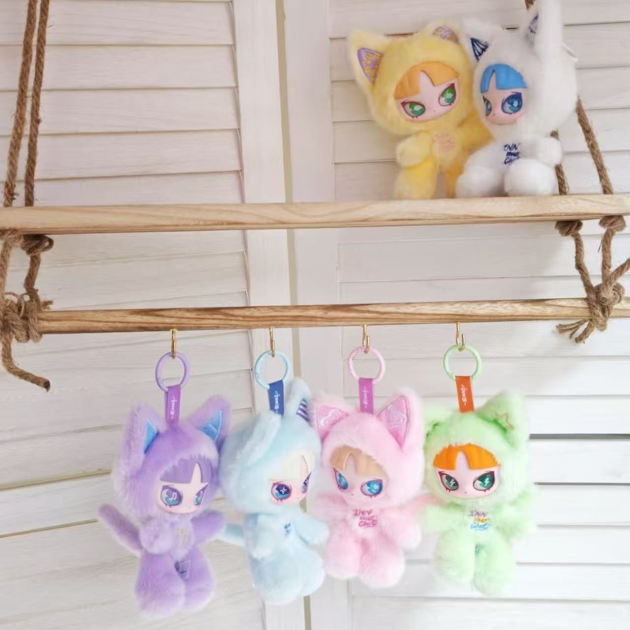 玩楽拾刻「Eat Inn Your Chat ：ツメチャット」 ぬいぐるみ ペンダント